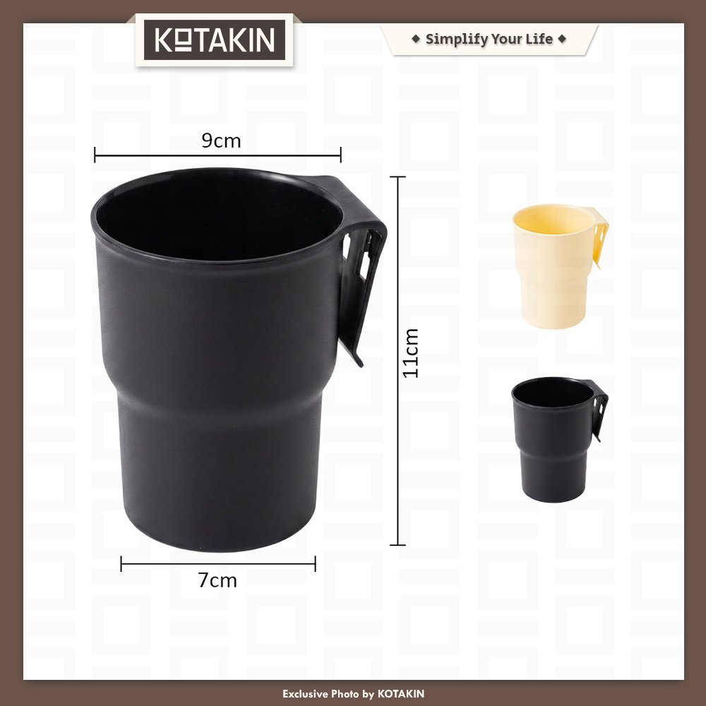 Tempat Sampah Gantung 2in1 Cup Holder